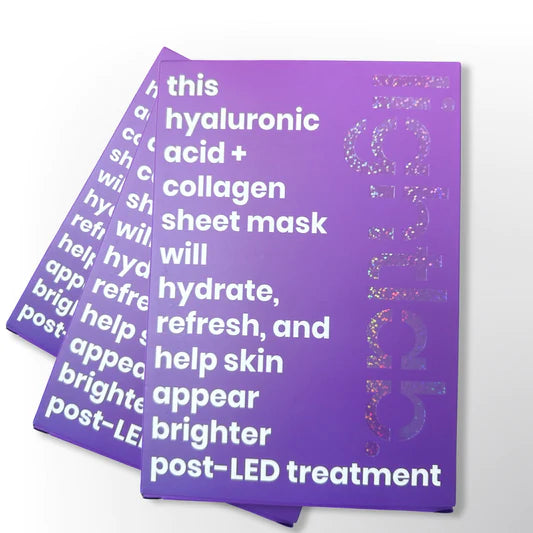 Hyaluronic & Collagen Sheet Mask 8 Pack