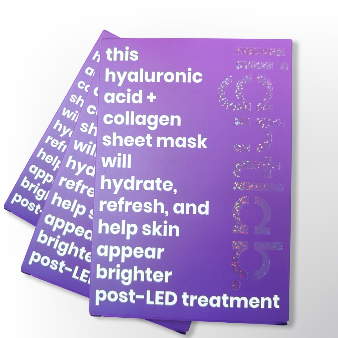 Hyaluronic & Collagen Sheet Mask Pack 3 Pack
