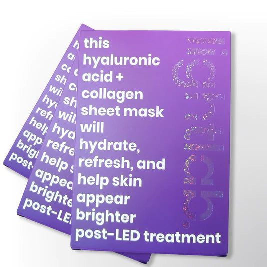 Hyaluronic  & Collagen Sheet Mask 8 Pack